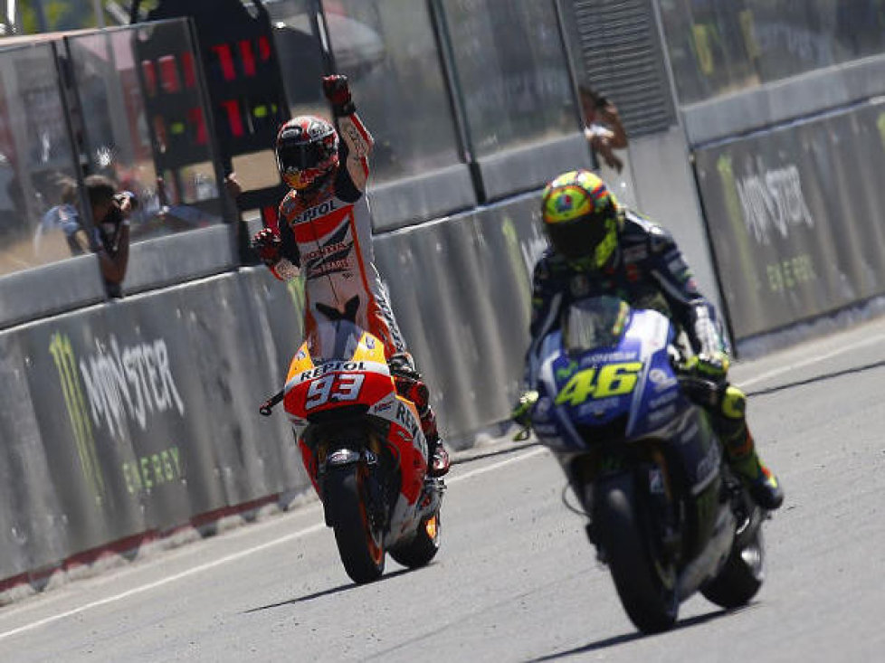 Marc Marquez, Valentino Rossi