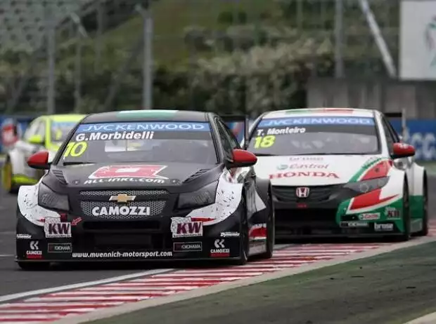 Gianni Morbidelli, Tiago Monteiro Titel-Bild zur News: Gianni Morbidelli, Tiago Monteiro