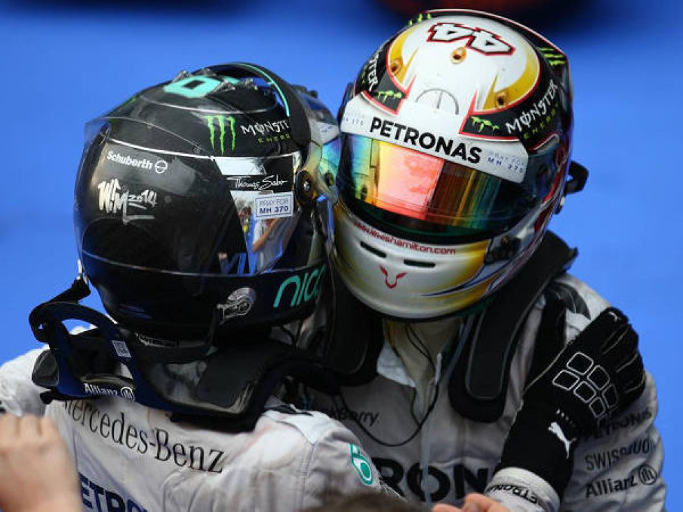 Nico Rosberg, Lewis Hamilton