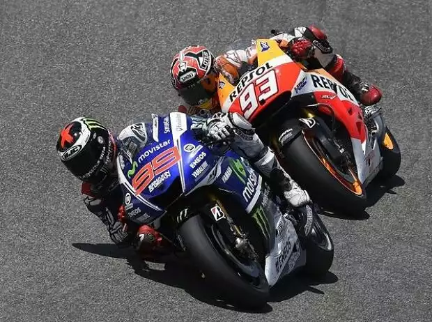 Titel-Bild zur News: Jorge Lorenzo, Marc Marquez