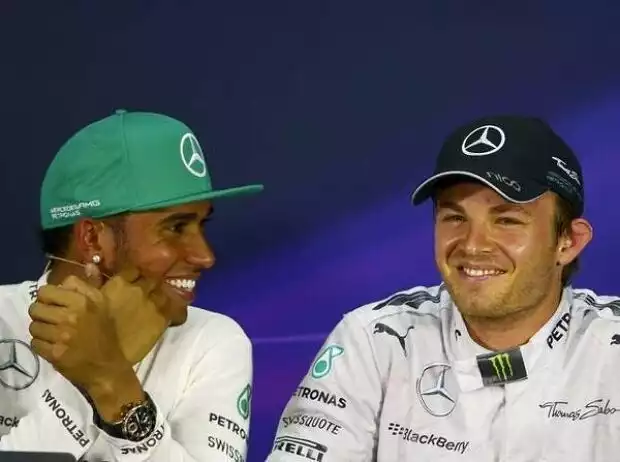 Lewis Hamilton, Nico Rosberg Titel-Bild zur News: Lewis Hamilton, Nico Rosberg