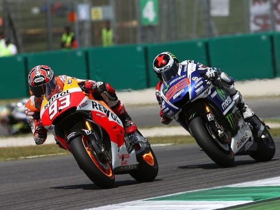 Marc Marquez, Jorge Lorenzo