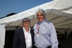 Prominenter IndyCar-Besuch in Detroit: Jackie Stewart und IndyCar-Chef Mark Miles