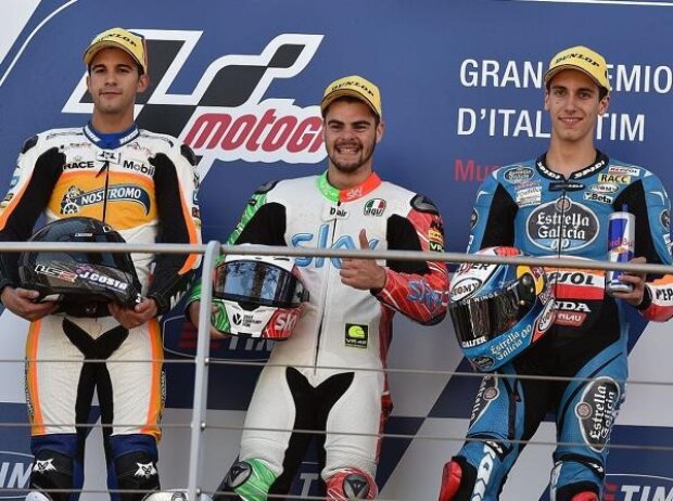 Efren Vazquez, Romano Fenati, Alex Rins