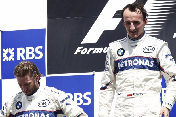 Robert Kubica Nick Heidfeld Sauber Sauber F1 Team F1 ~Robert Kubica (RK M-Sport) und Nick Heidfeld (Rebellion) ~ 