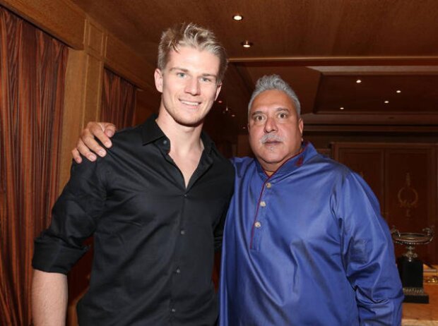 Nico Hülkenberg, Vijay Mallya Nico Hülkenberg, Vijay Mallya
