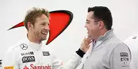 Bild zum Inhalt: Trotz Krise: Boullier zufrieden mit Button und Magnussen