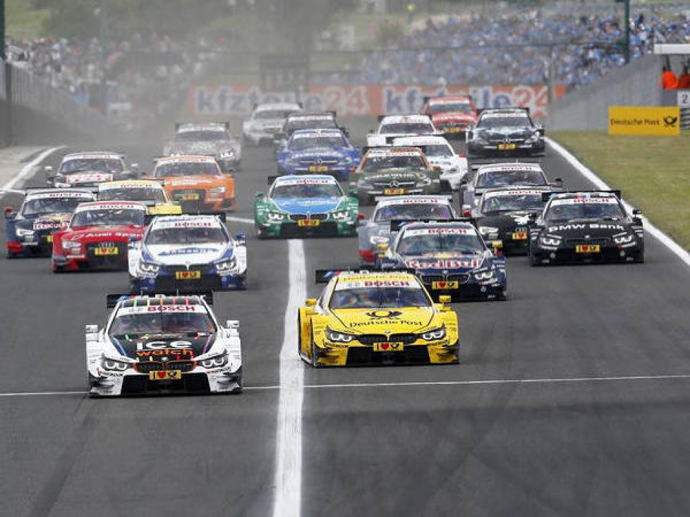 DTM-Start in Budapest 2014