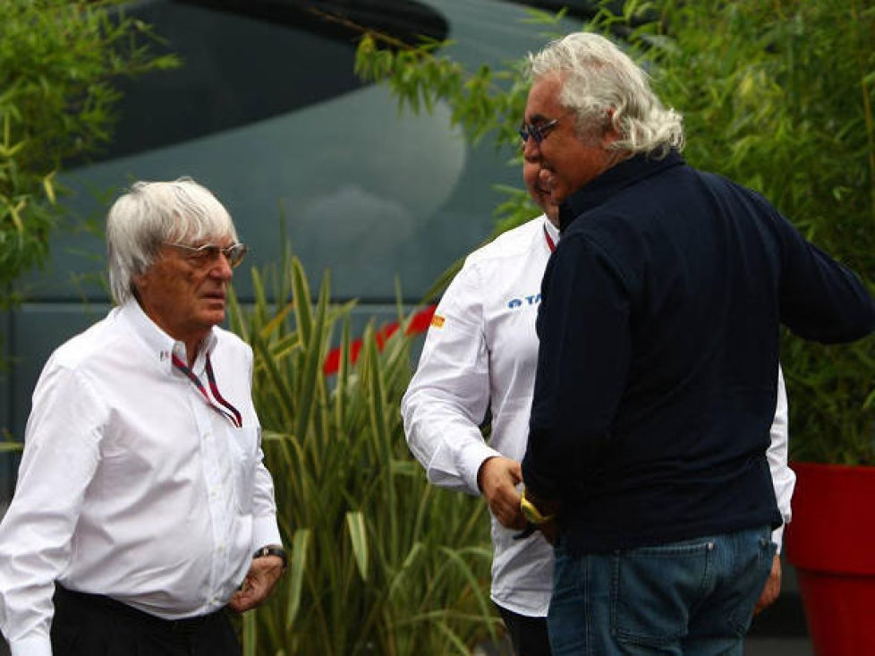 Bernie Ecclestone, Flavio Briatore