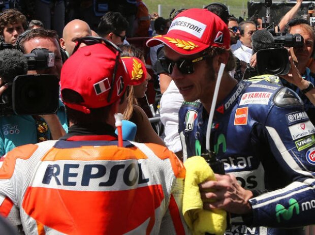 Marc Marquez, Valentino Rossi Marc Marquez, Valentino Rossi