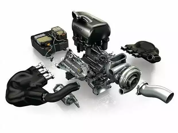 Renault-V6-Antriebsstrang im Detail Titel-Bild zur News: Renault-V6-Antriebsstrang im Detail