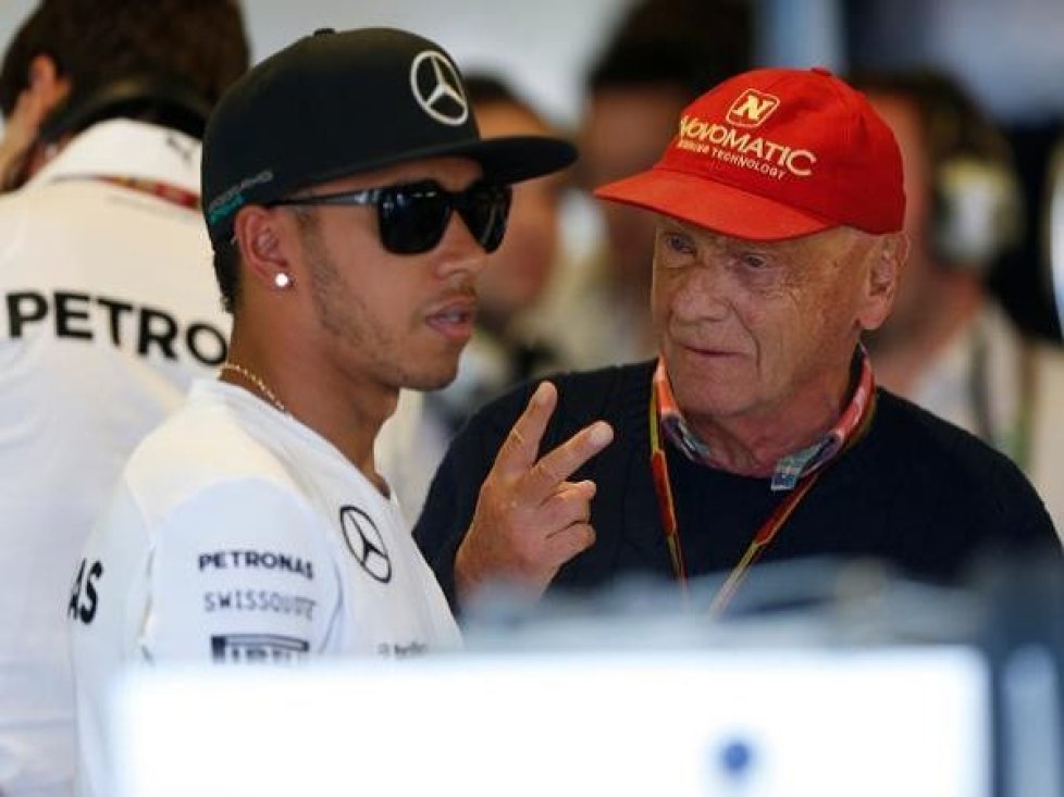 Lewis Hamilton, Niki Lauda