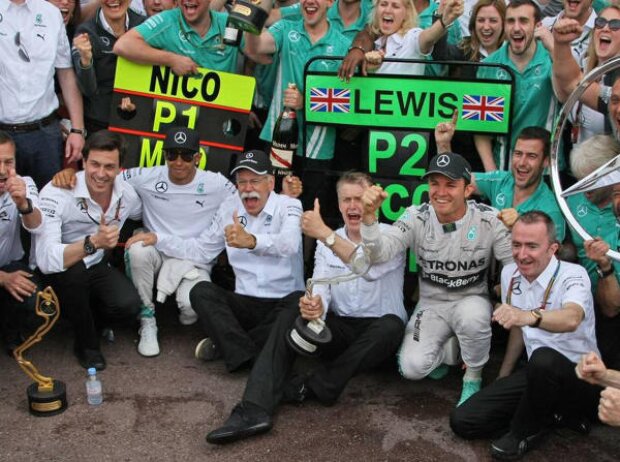 Nico Rosberg, Lewis Hamilton