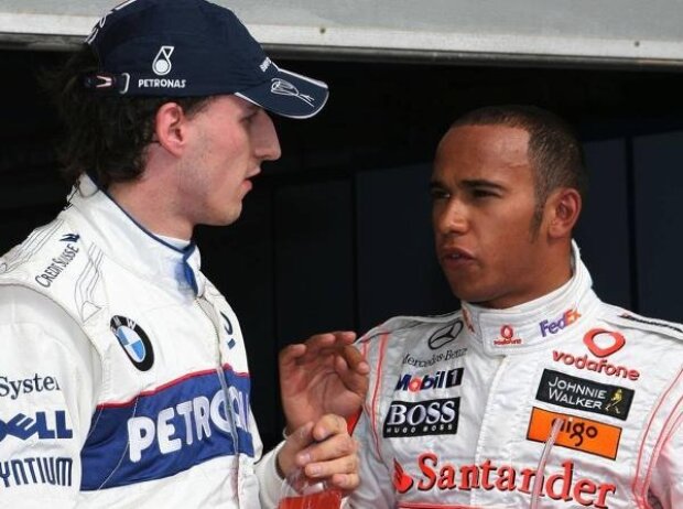 Lewis Hamilton, Robert Kubica Lewis Hamilton, Robert Kubica