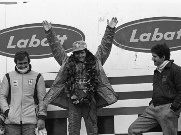 Carlos Reutemann, Gilles Villeneuve, Jody Scheckter Carlos Reutemann, Gilles Villeneuve, Jody Scheckter