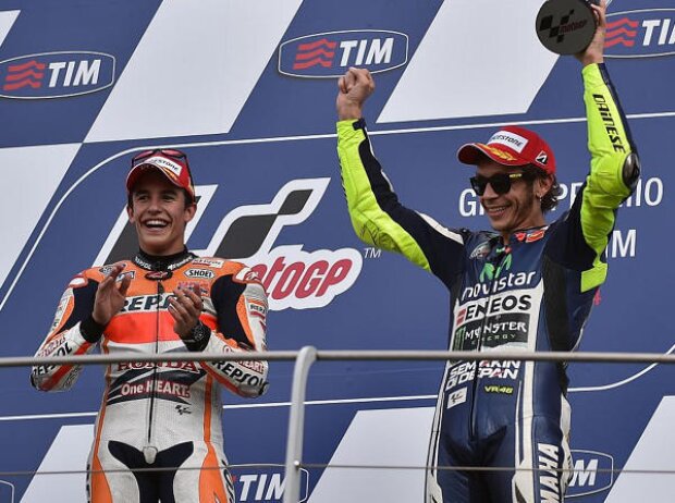Jorge Lorenzo, Marc Marquez, Valentino Rossi Jorge Lorenzo, Marc Marquez, Valentino Rossi