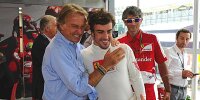 Bild zum Inhalt: Alonso versichert: "Null Probleme" mit Montezemolo