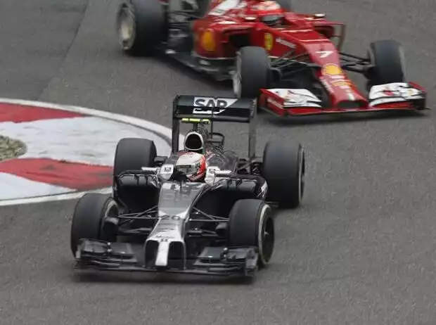 Kevin Magnussen, Kimi Räikkönen Titel-Bild zur News: Kevin Magnussen, Kimi Räikkönen