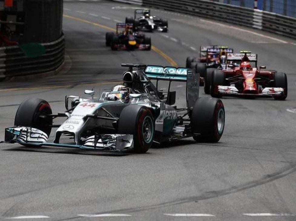 Lewis Hamilton, Kimi Räikkönen, Sebastian Vettel