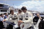 Jochen Mass, Manuel Reuter und Stanley Dickens (Sauber-Mercedes)