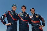 Hayden Paddon , Thierry Neuville und Juho Hänninen