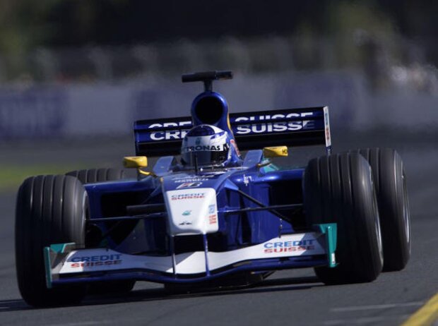 Kimi Räikkönen in Melbourne 2001