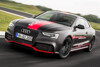 Audi RS5 TDI beim Sprung nach vorn