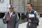 Adrian Sutil (Sauber) und Giedo van der Garde 