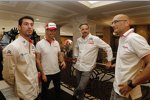 Jose-Maria Lopez, Tiago Monteiro, Yvan Muller und Gabriele Tarquini