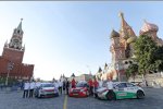 WTCC-Präsentation auf dem Roten Platz in Moskau