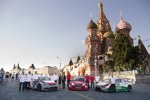 WTCC-Präsentation auf dem Roten Platz in Moskau