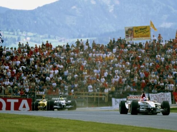 Jenson Button, Ralf Schumacher, Giancarlo Fisichella