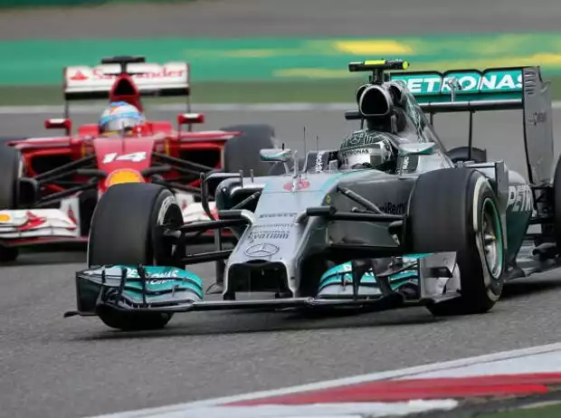 Nico Rosberg, Fernando Alonso Titel-Bild zur News: Nico Rosberg, Fernando Alonso