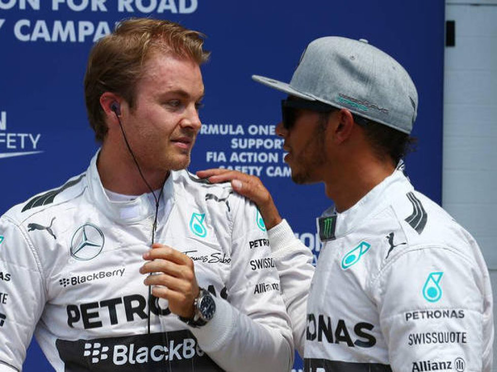 Nico Rosberg, Lewis Hamilton