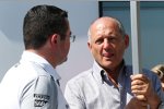 Eric Boullier und Ron Dennis 