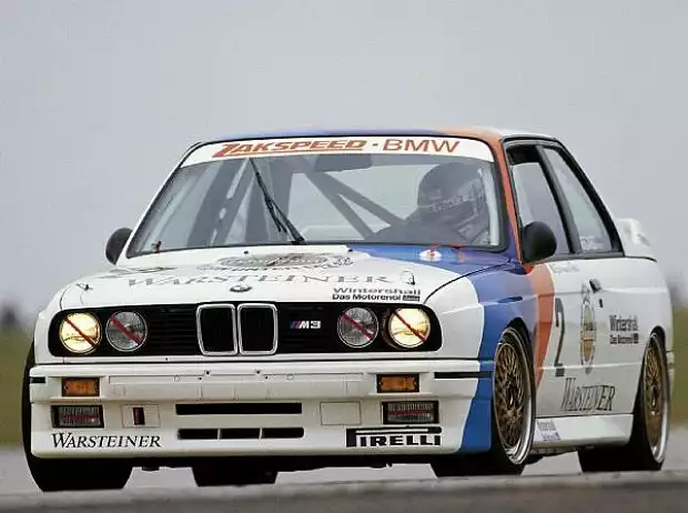 Eric van de Poele, BMW, 1987 Titel-Bild zur News: Eric van de Poele, BMW, 1987