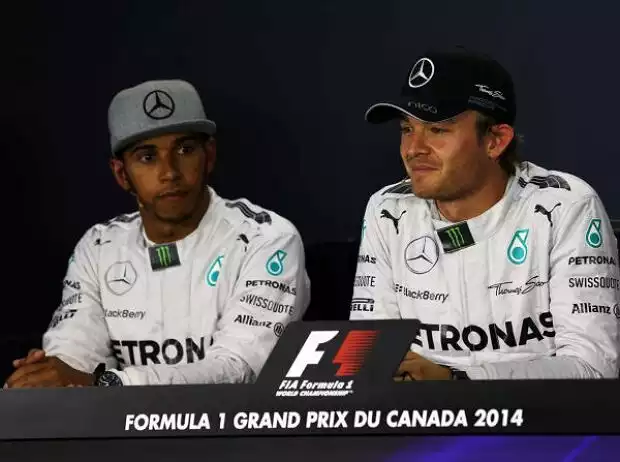 Titel-Bild zur News: Lewis Hamilton, Nico Rosberg