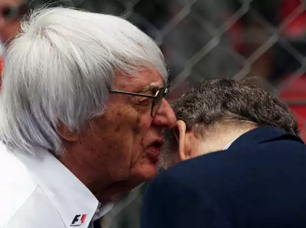 Titel-Bild zur News: Bernie Ecclestone, Jean Todt