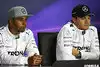 Bild zum Inhalt: Hamilton & Rosberg: Wer schaut von wem ab?