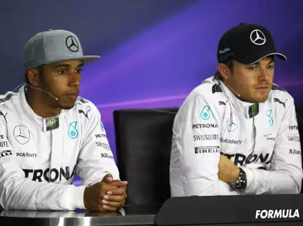 Lewis Hamilton, Nico Rosberg Titel-Bild zur News: Lewis Hamilton, Nico Rosberg