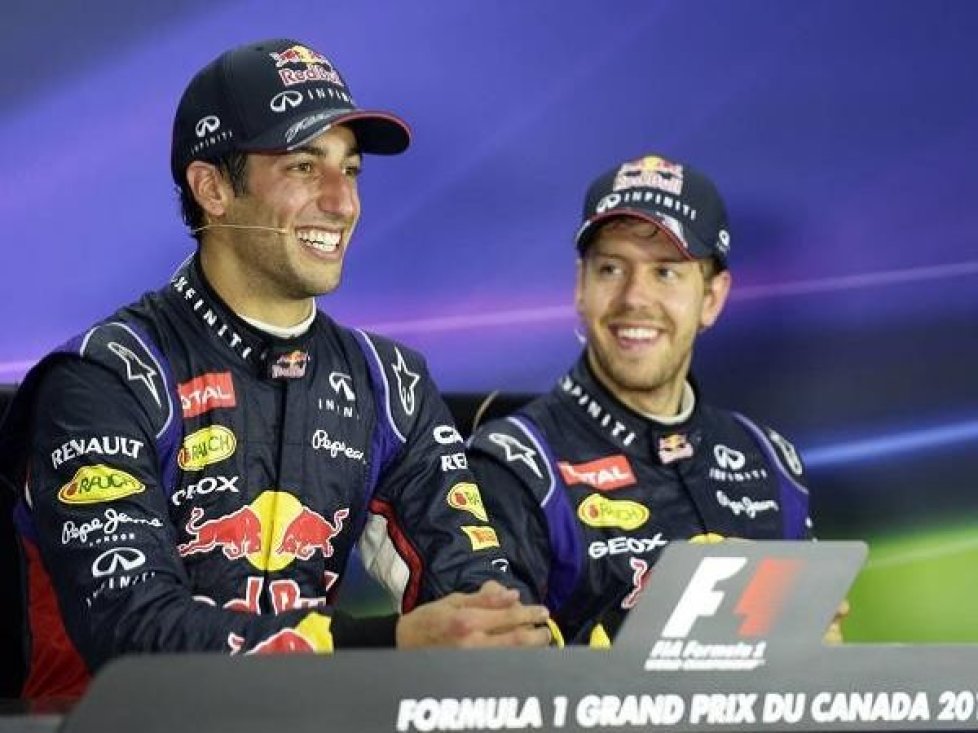 Daniel Ricciardo, Sebastian Vettel