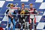 Luis Salom, Esteve Rabat und Jonas Folger 