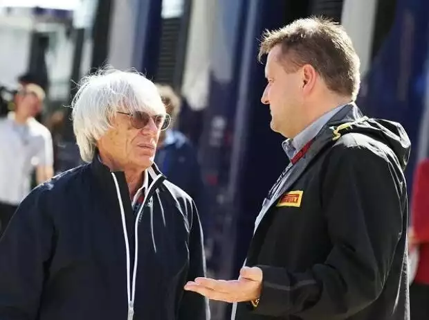 Titel-Bild zur News: Bernie Ecclestone, Paul Hembery
