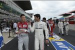 Andre Lotterer und Mark Webber