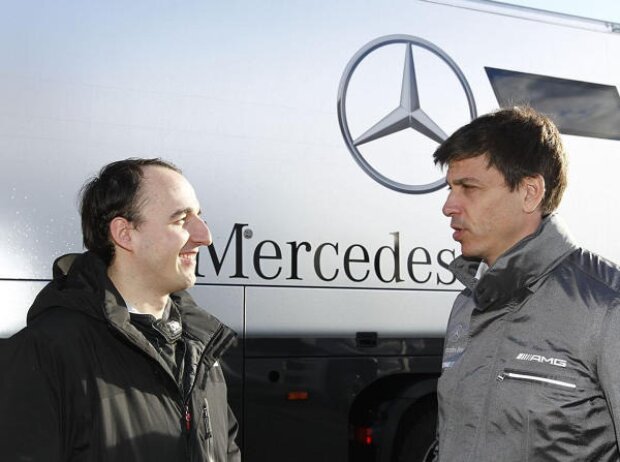 Robert Kubica, Toto Wolff Robert Kubica, Toto Wolff
