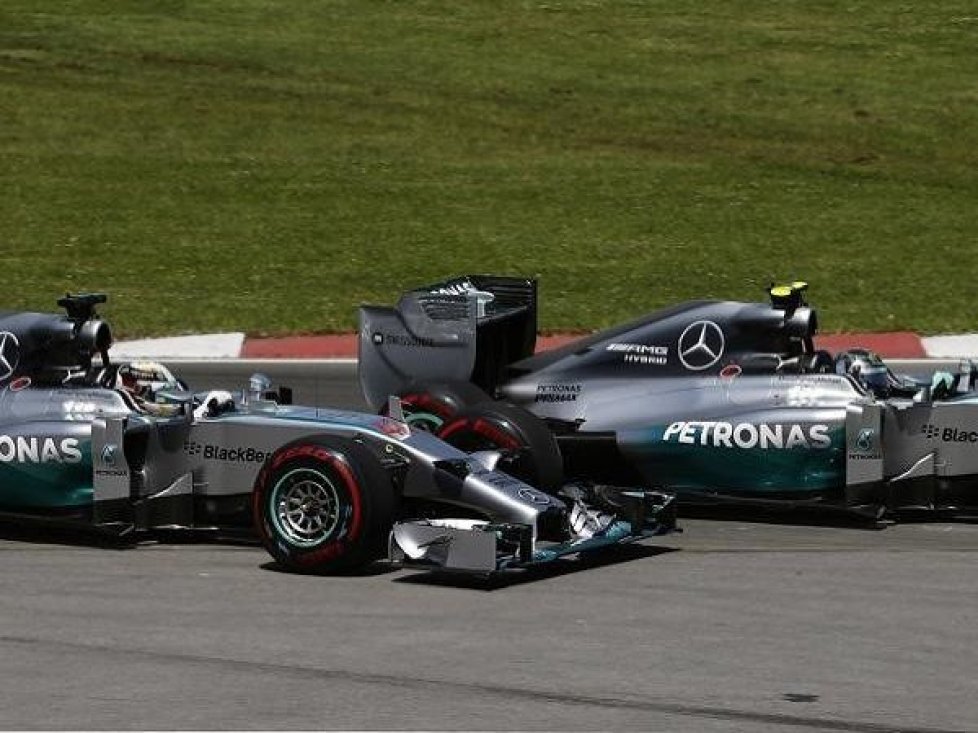 Nico Rosberg, Lewis Hamilton