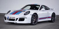 Bild zum Inhalt: Porsche 911 Martini Racing Edition: traditionelles Renngewand