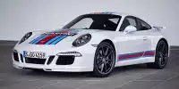 Bild zum Inhalt: Porsche 911 Martini Racing Edition: traditionelles Renngewand