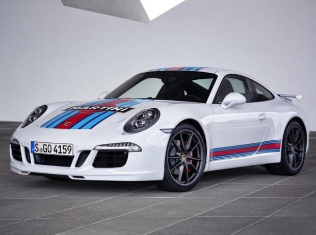 Titel-Bild zur News: Porsche 911 Carrera S Martini Racing Edition