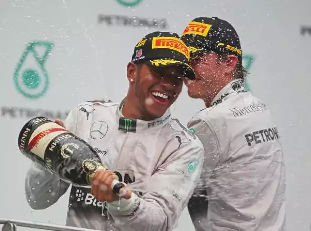 Lewis Hamilton, Nico Rosberg Titel-Bild zur News: Lewis Hamilton, Nico Rosberg